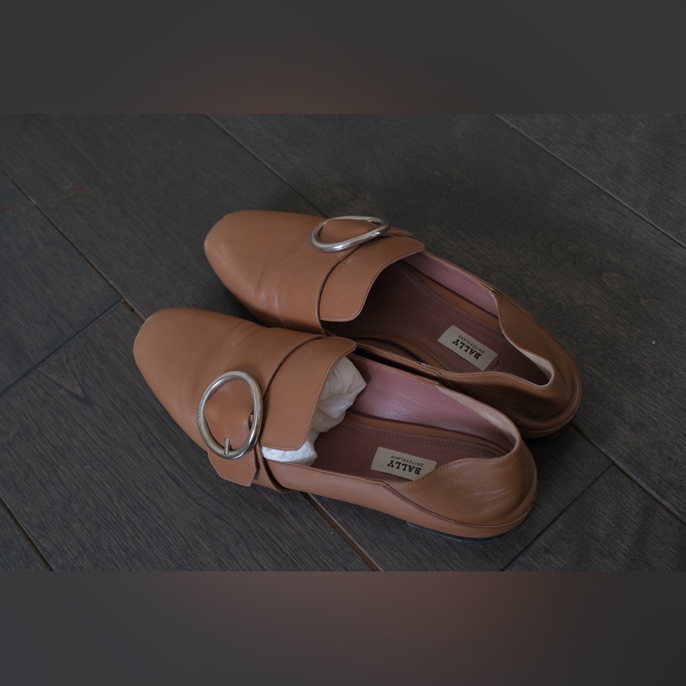 Bally Tan Leather Women's Shoes